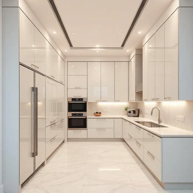 Glossy Kitchen Designs